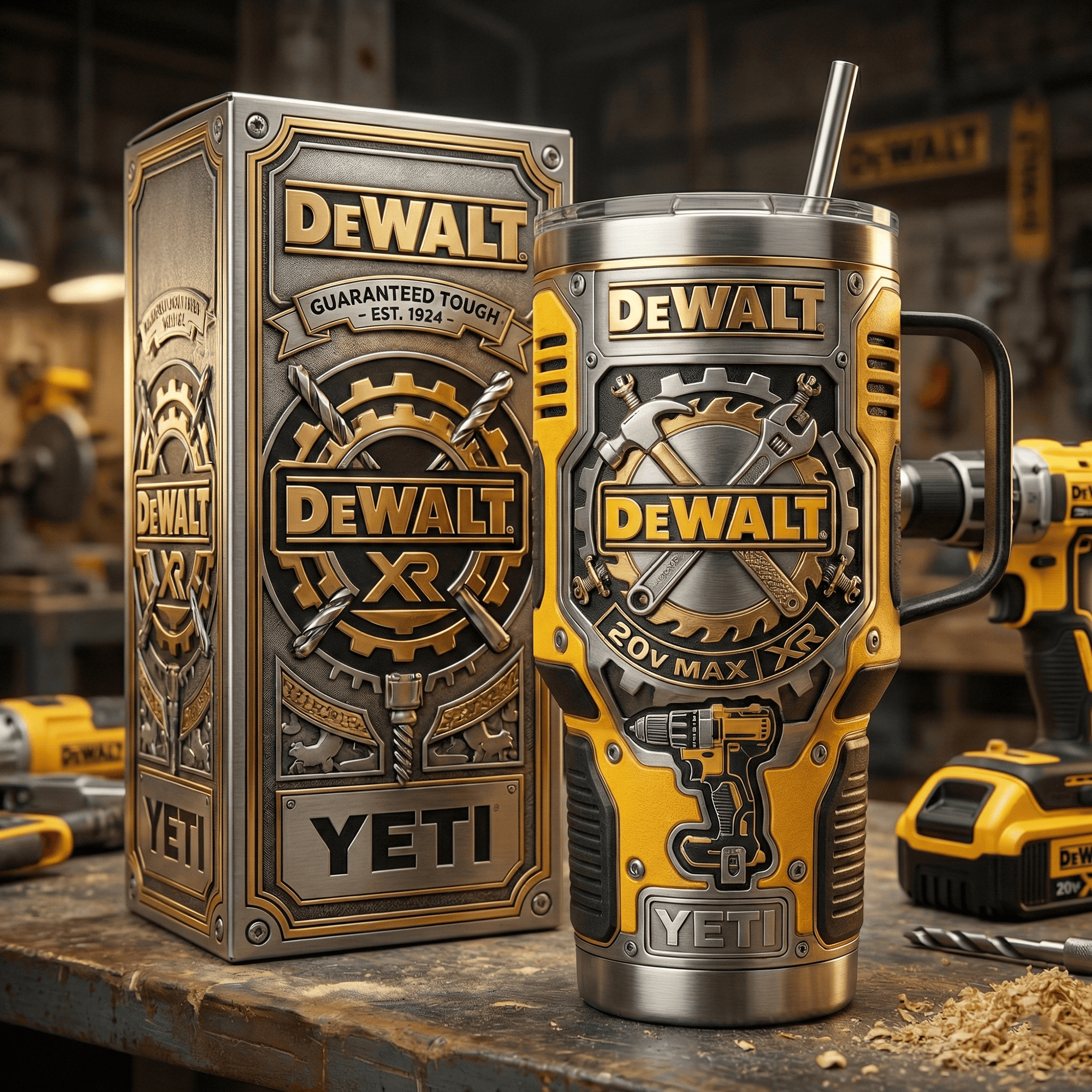 DWT 40oz Tumbler With Handle LNTH 2