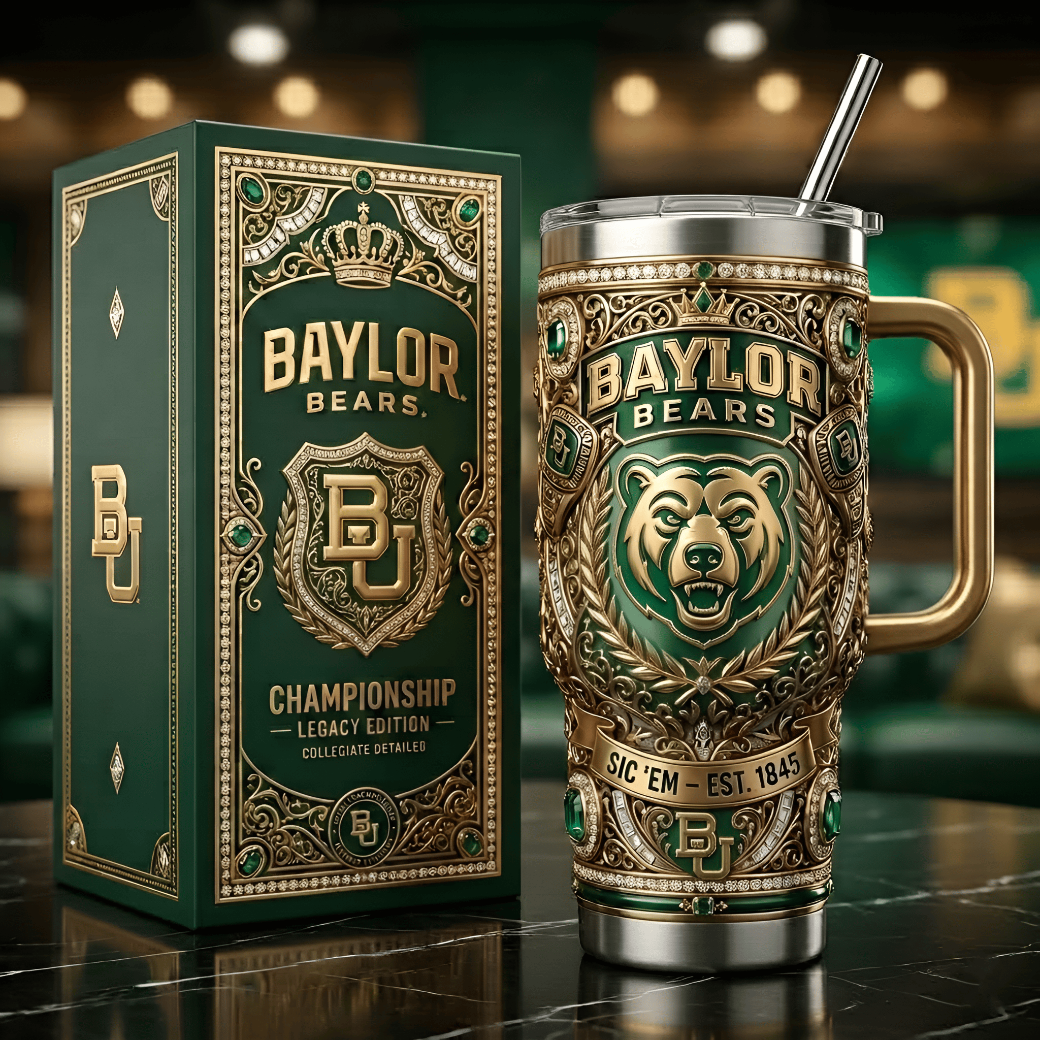 BLB 40oz Tumbler With Handle PDL