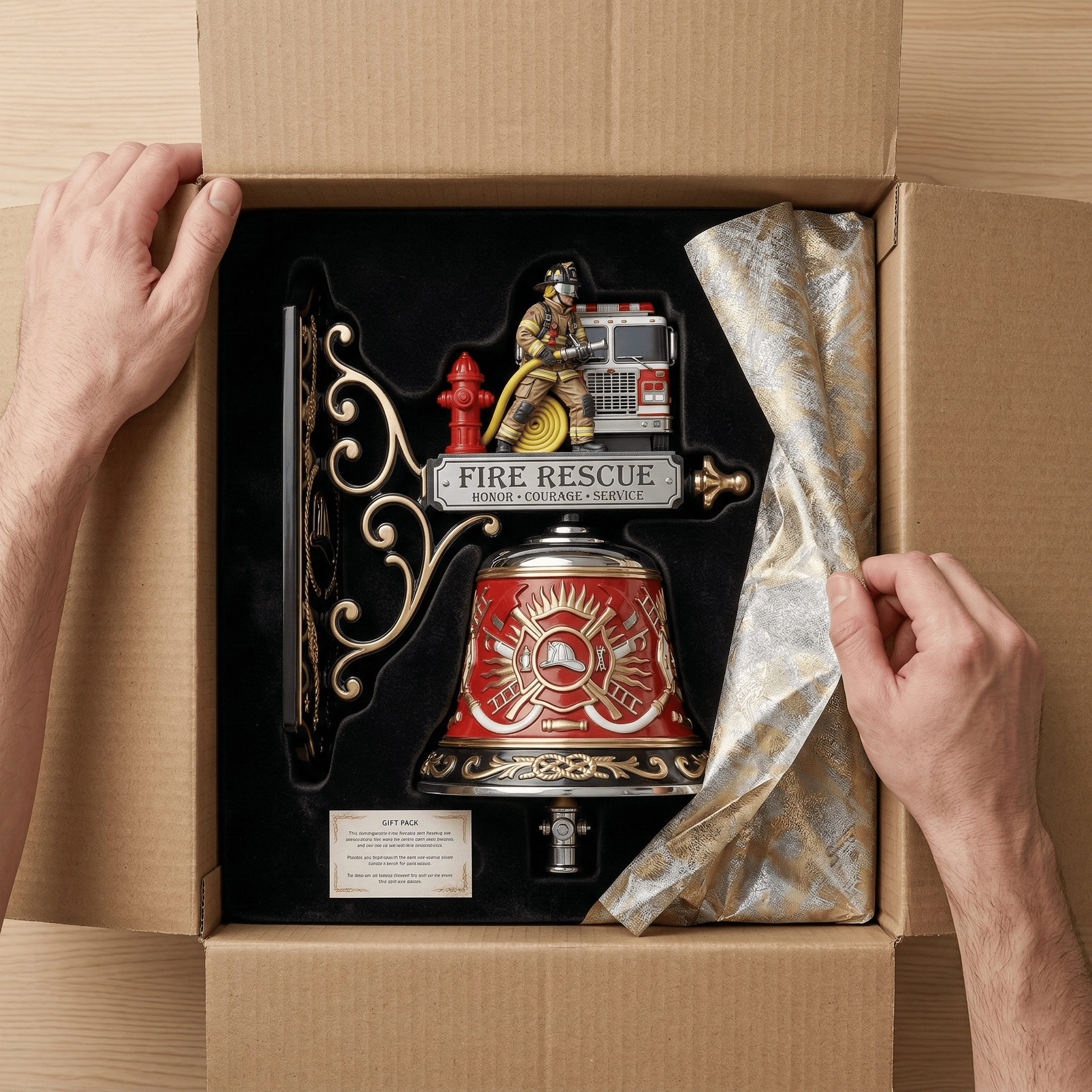 Firefighter Premium Wall Bell DAT