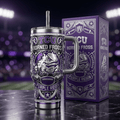 TCU 40oz Tumbler With Handle PDL