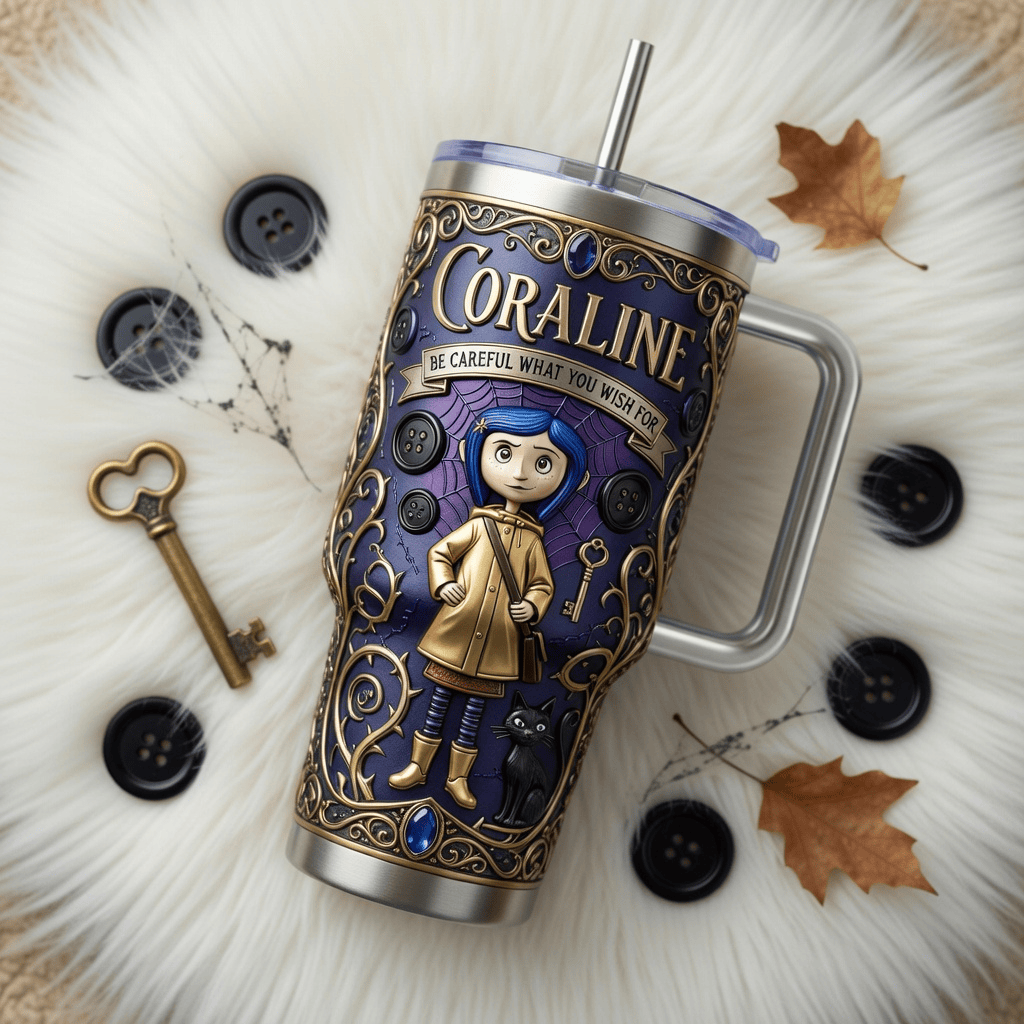CRLN 40oz Tumbler With Handle PDL
