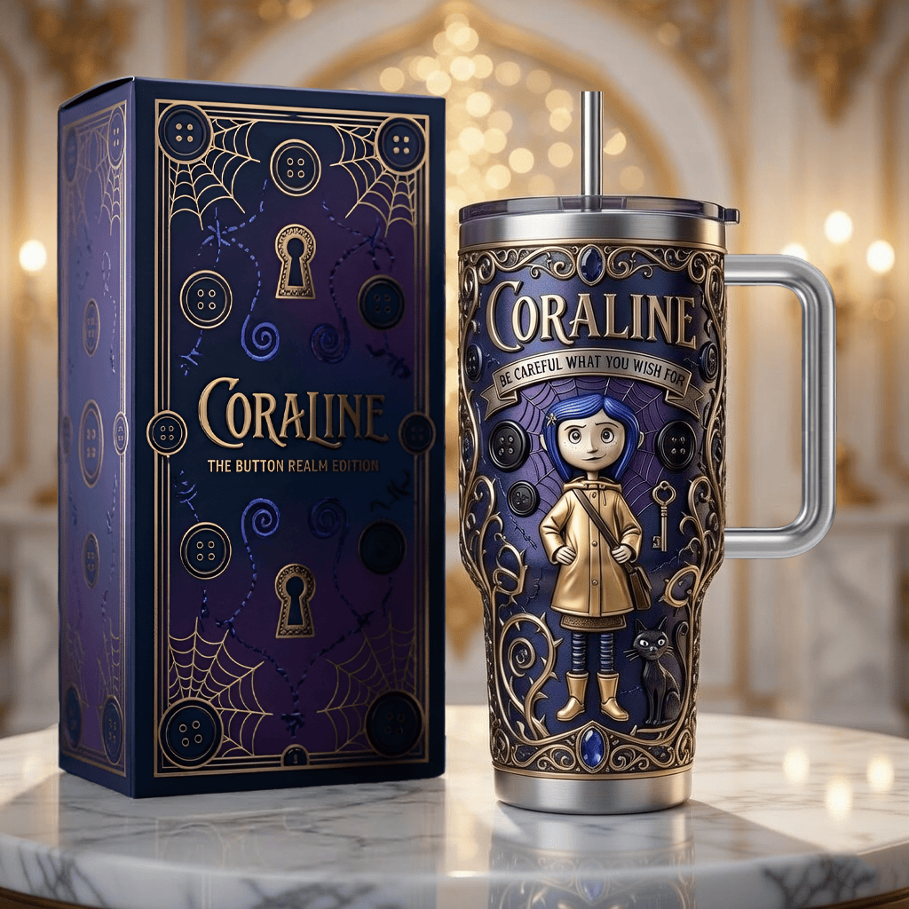 CRLN 40oz Tumbler With Handle PDL