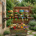 TMNT Premium Wooden Wall-mounted Sign TNSM