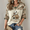 SNPY V-neck Long Sleeve Shirt LNTH