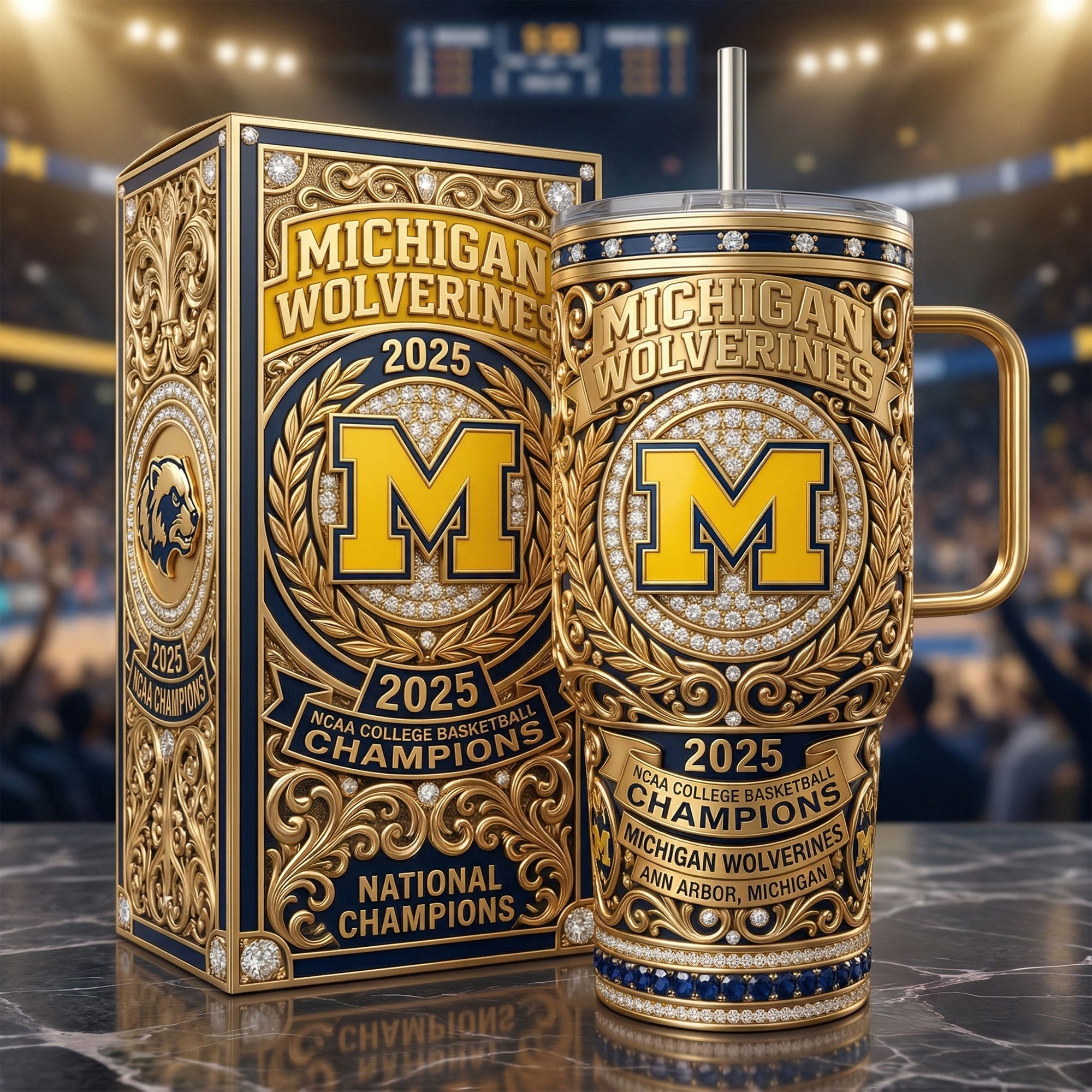 MWR 40oz Tumbler With Handle DAT