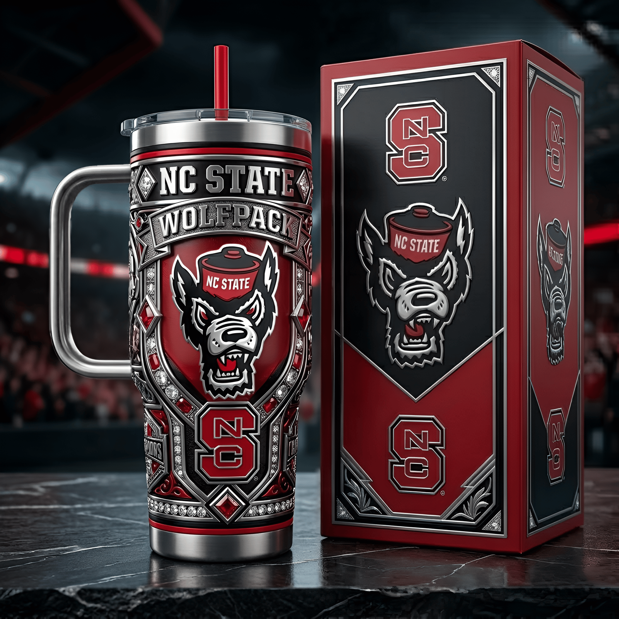 NCSW 40oz Tumbler With Handle PDL