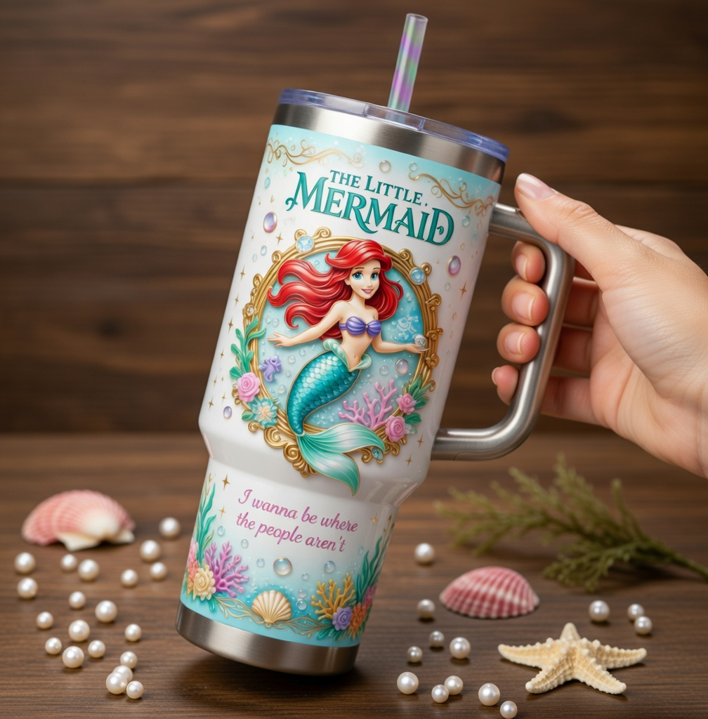 Premium TLM 40oz Tumbler With Handle TNSM