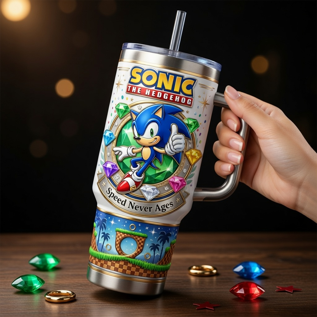 Premium SNC 40oz Tumbler With Handle TNSM