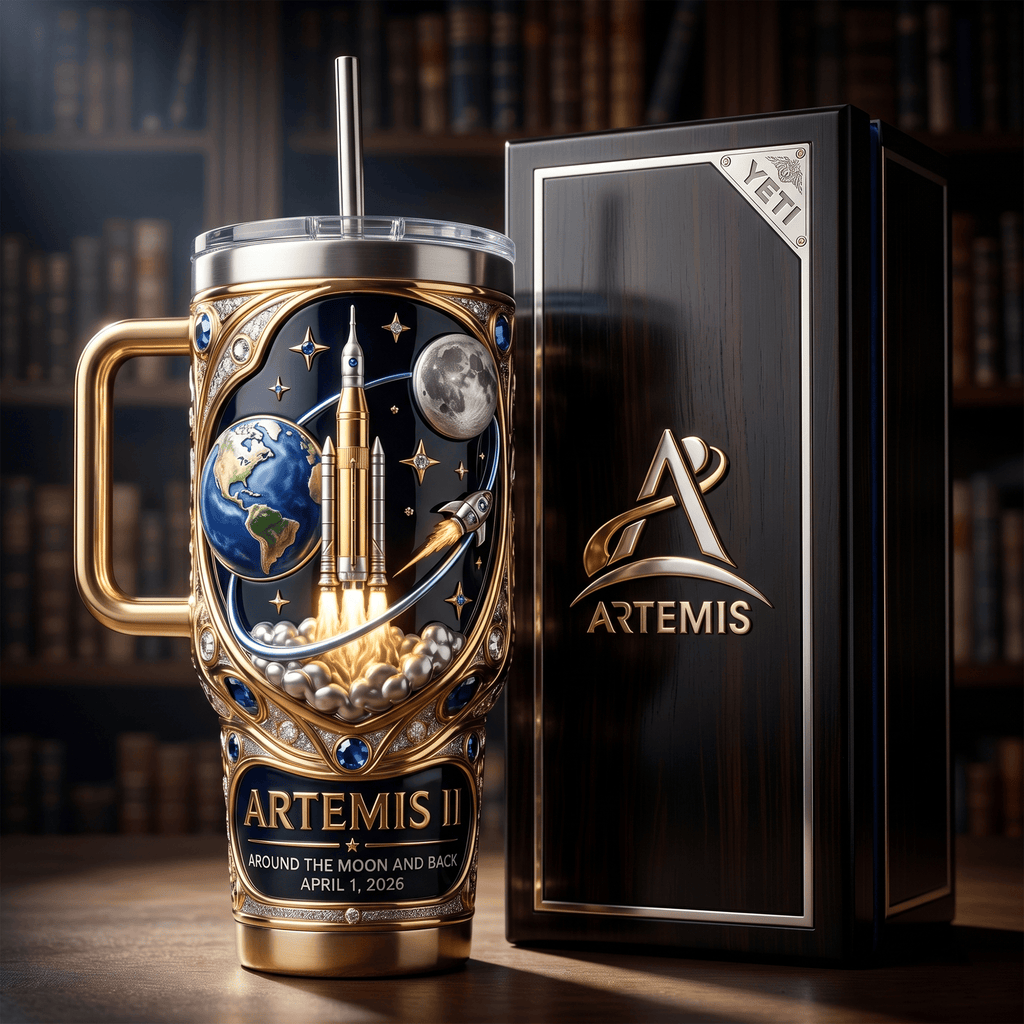 NASA 40oz Tumbler With Handle LNTH