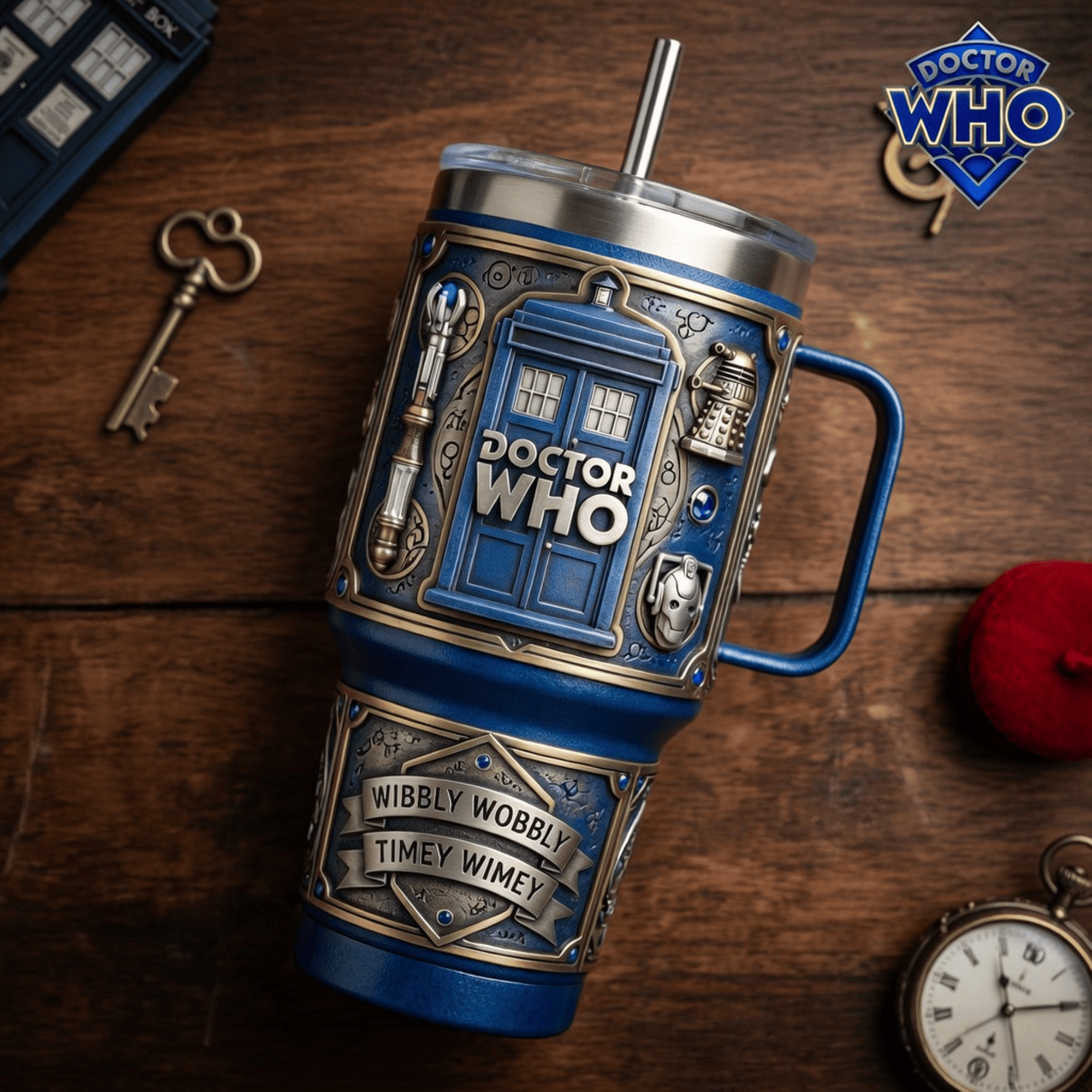 DTW 40oz Tumbler With Handle LNTH