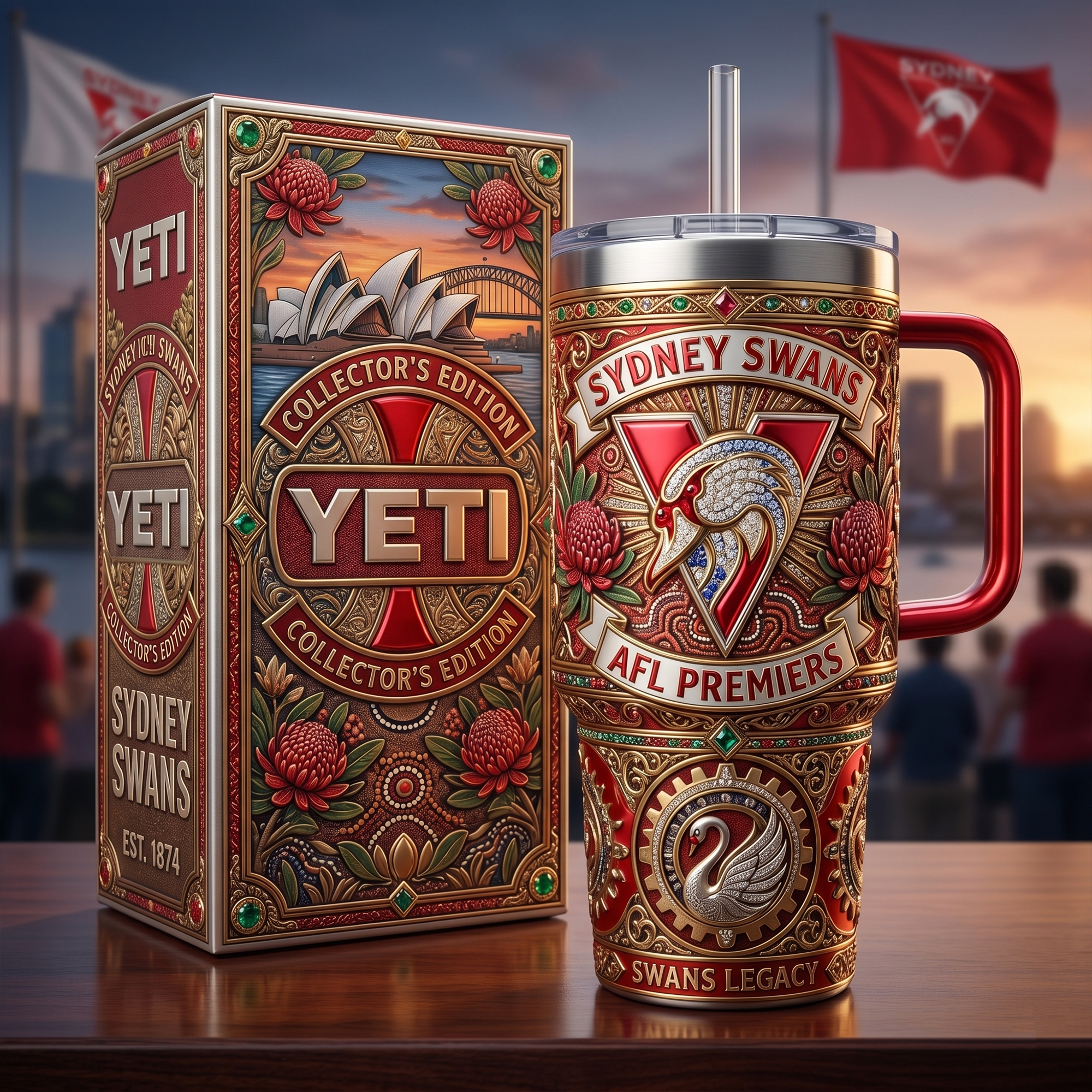 SNSW 40oz Tumbler With Handle LNTH