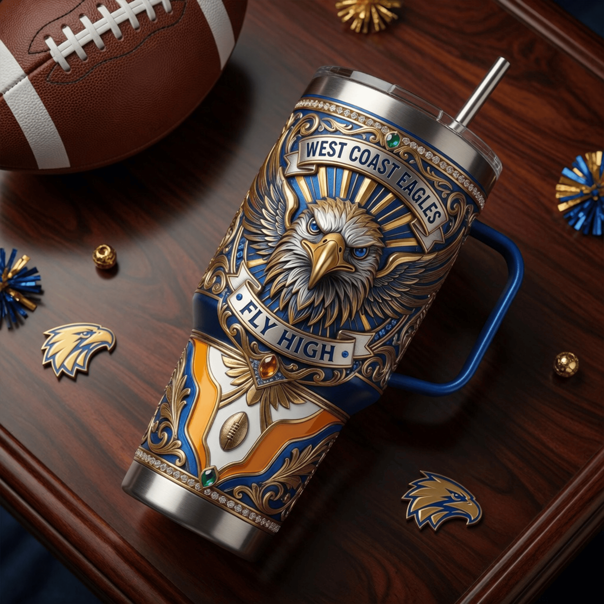 WCE 40oz Tumbler With Handle LNTH