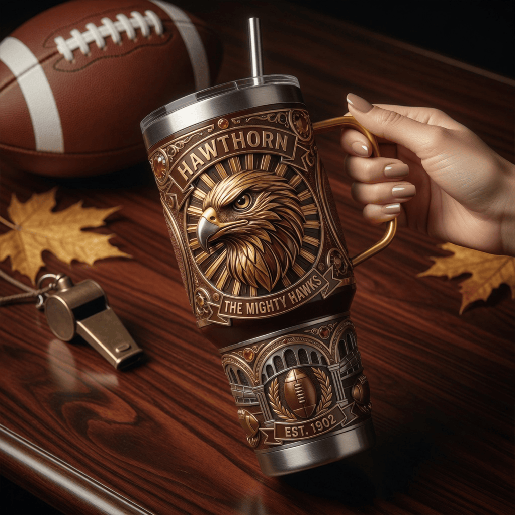 HATW 40oz Tumbler With Handle LNTH