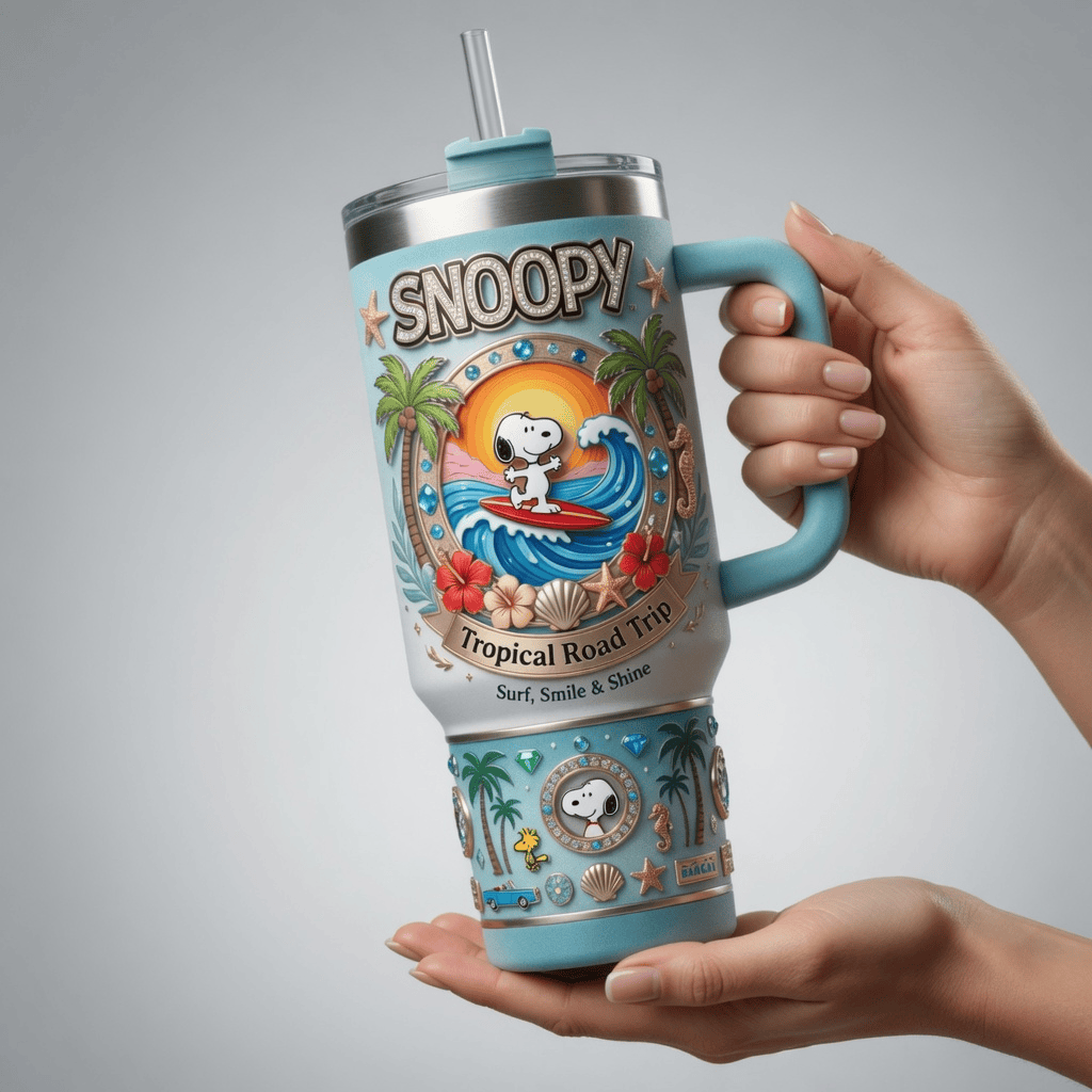 Premium SNPY 40oz Tumbler With Handle TNSM3