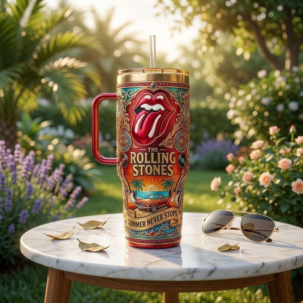 Premium RLST 40oz Tumbler With Handle PDL