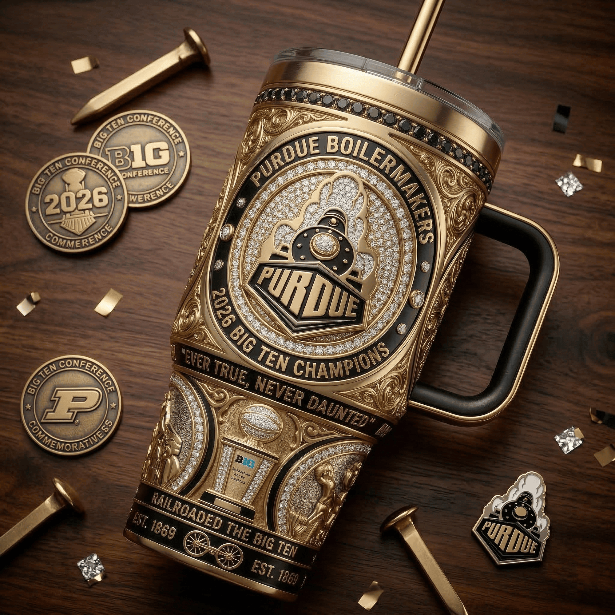 PDB 40oz Handled Tumbler LNTH